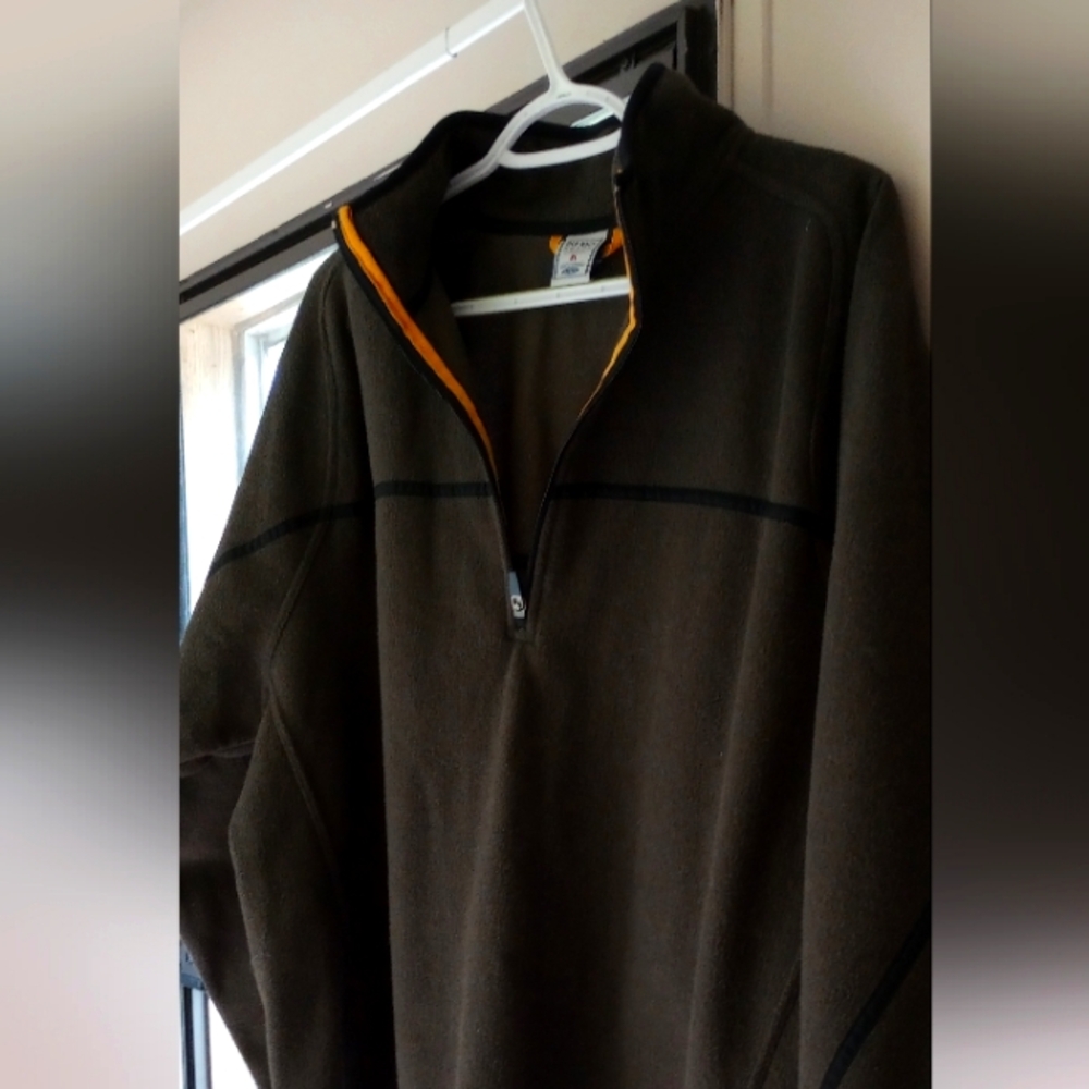 Old Navy Brown Zip Up Sweater Classic Design